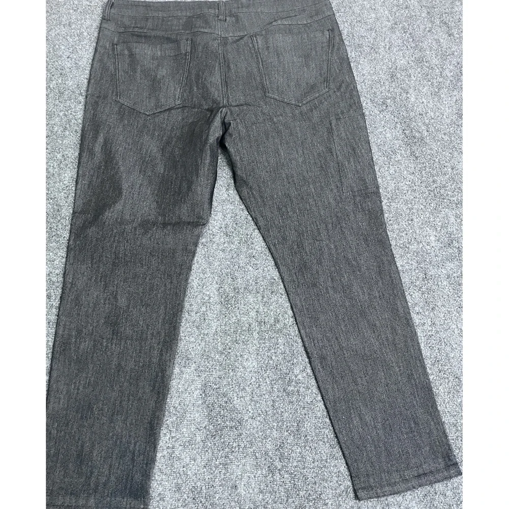 BYLT Mens Jeans Dark Gray‎ /Blue  Straight Leg Rayon Polyester Cotton Size 40